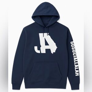 Jason Aldean 2022 ‘Rock N Roll Cowboy’ Tour Hoodie Sweatshirt Navy XXL